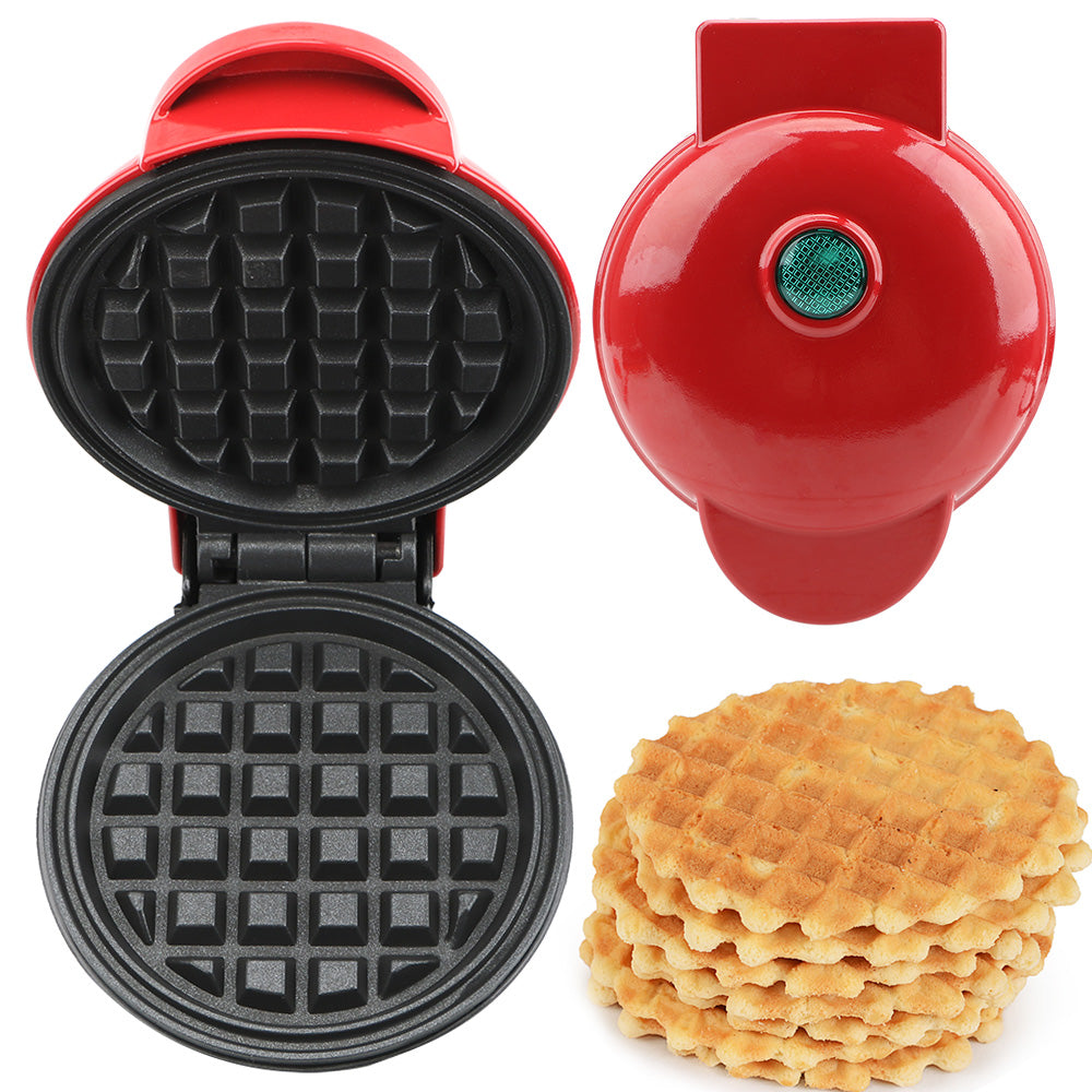 Electric Waffle Maker Machine EU Plug Mini Eggette Breakfast Pot Pan Bubble Egg Cake Oven Waffle Molds 🇨🇳