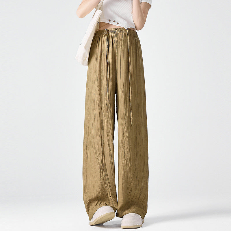 Maternity Pants Drawstring Leisure Straight-leg Pants 🇨🇳