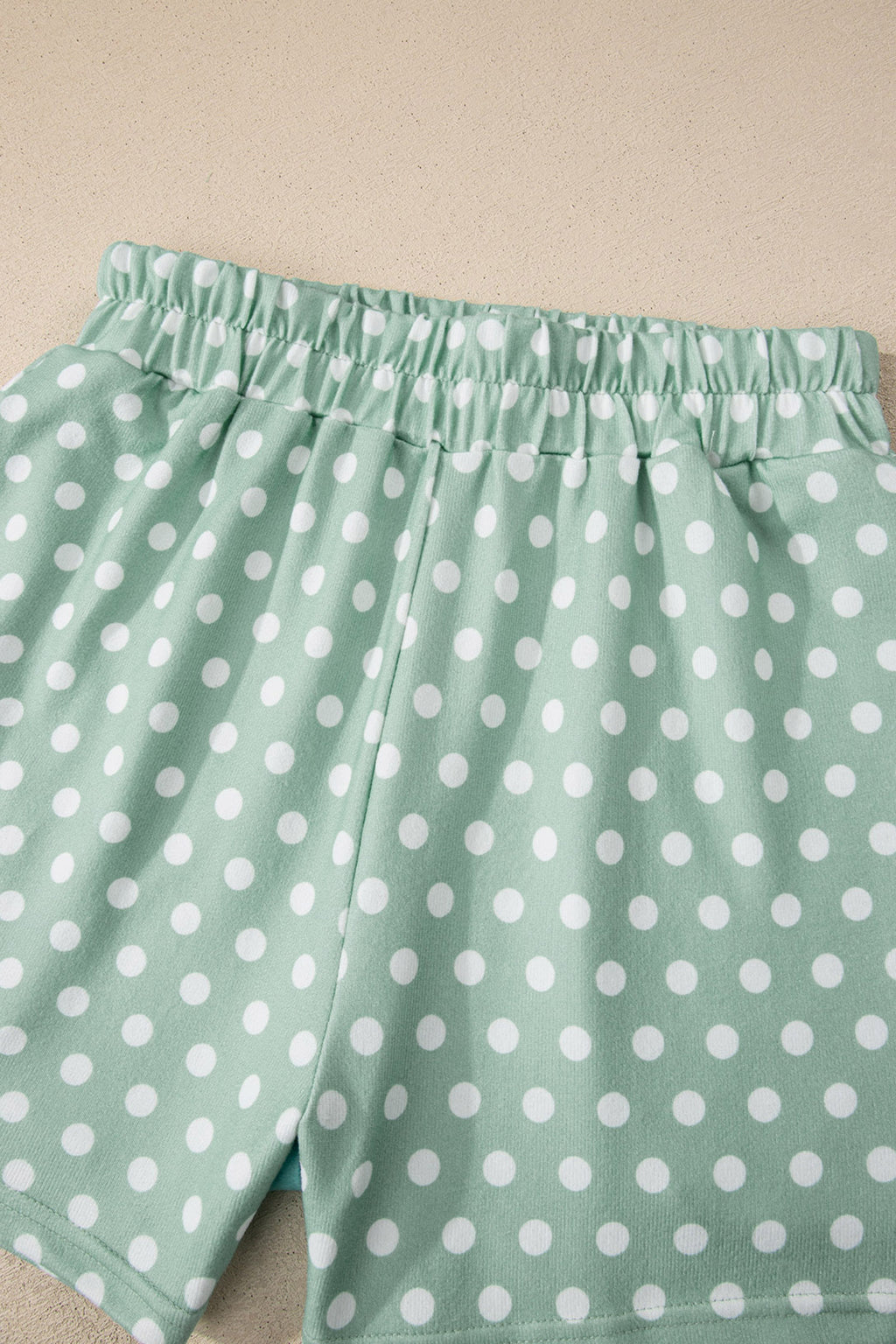 Green Polka Dot Print Short Set 🇺🇸
