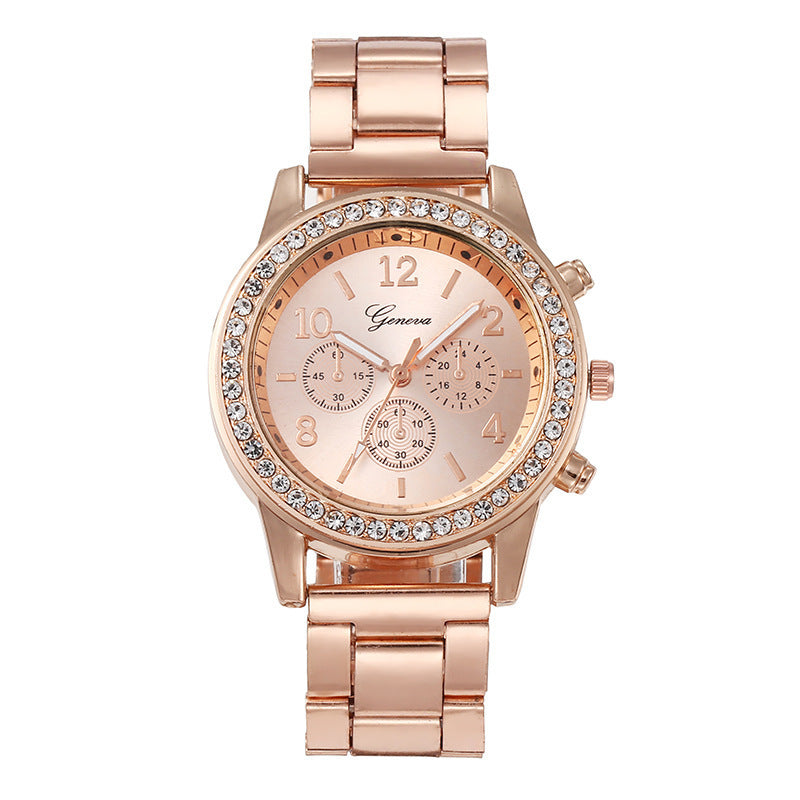 Fashion Steel Belt Men's And Ladies' Watches Couple Quartz Watch 🇨🇳