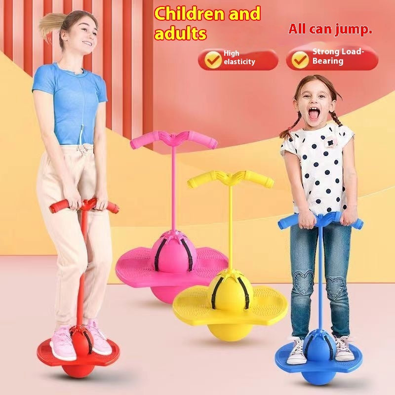 Jumping Ball Children's Bouncing Ball Adult Balance Fitness Elastic Ball Toys Kids Bouncing Ball 🇨🇳