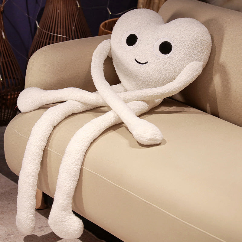 Children's Long Leg Love Funny Throw Pillow 🇨🇳