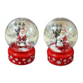 Santa Snowglobe with Lights