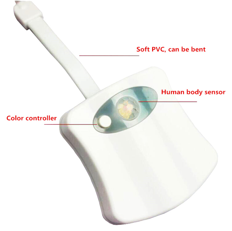 Toilet Induction LED Night Light 🇨🇳