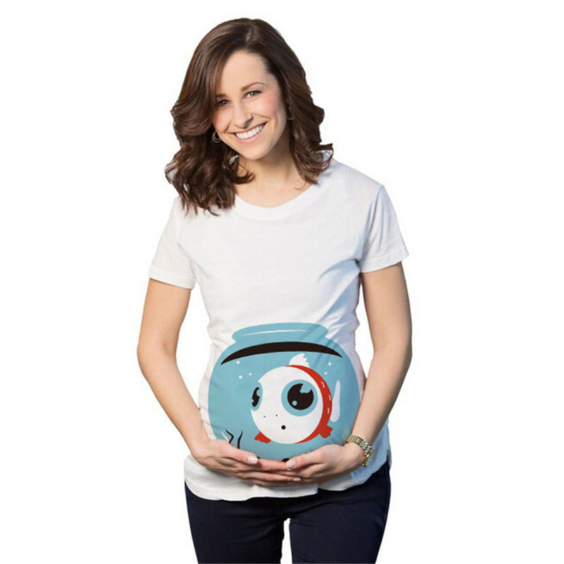 Fun Hand Print Maternity 🇨🇳