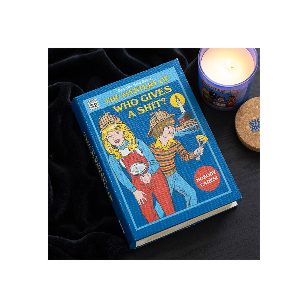 Who Gives a Shit Book Shaped Storage Box by Steven Rhodes 🇬🇧