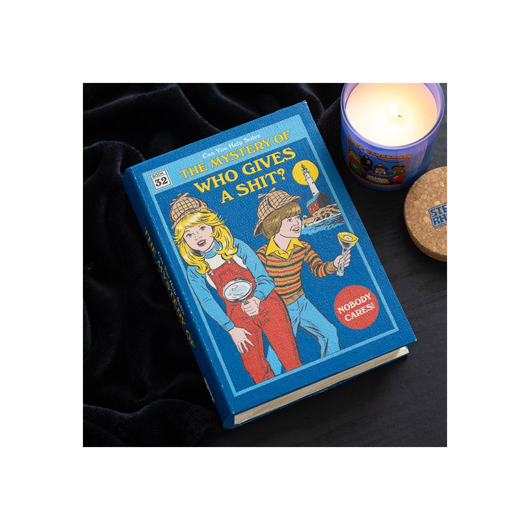 Who Gives a Shit Book Shaped Storage Box by Steven Rhodes 🇬🇧