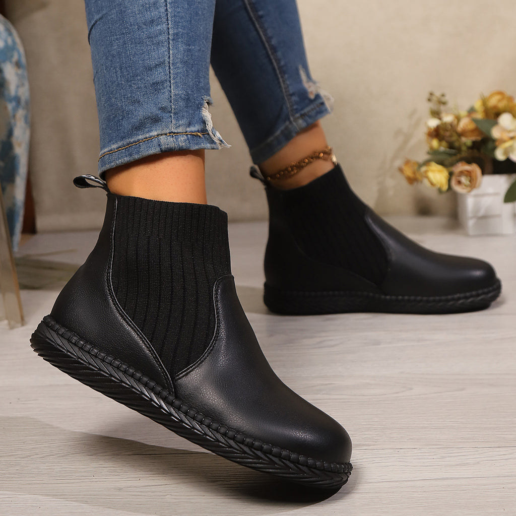Round headed Martin boots with flat bottom 🇨🇳