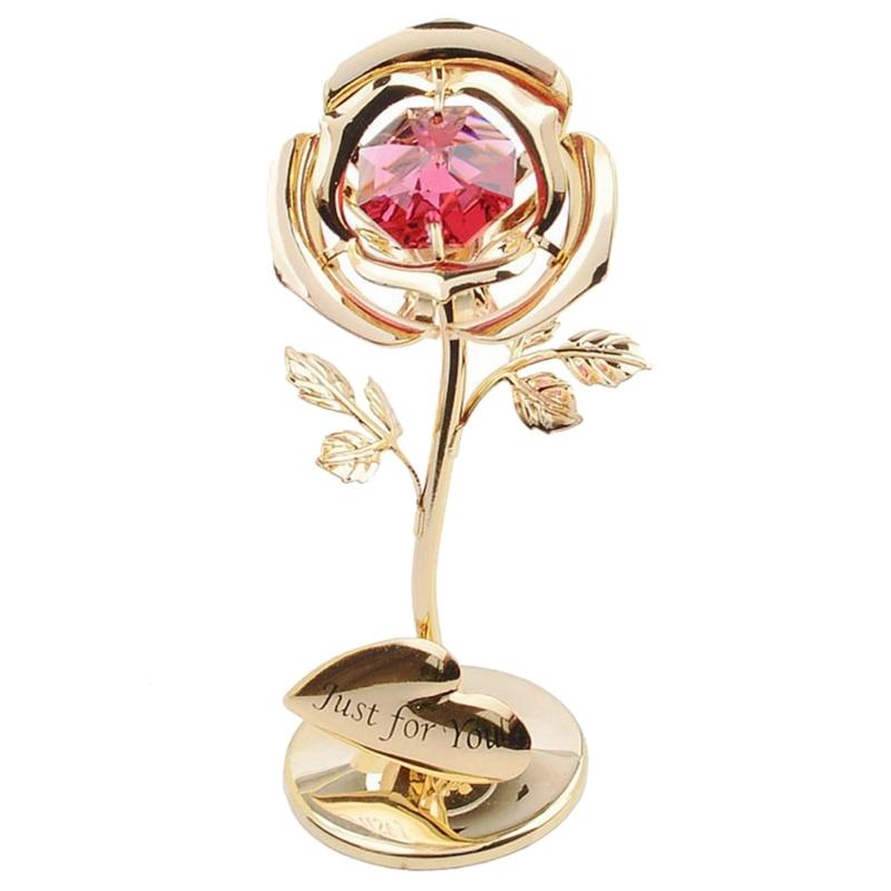 Roses With Diamonds Qixi Gift For Wives And Lovers Home Crafts Decorations 🇨🇳