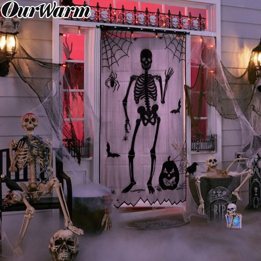 Halloween pattern curtain 🇨🇳
