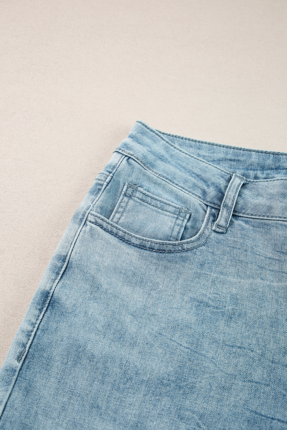 Dusk Blue Acid Wash Extra Wide Leg High Waist Long Jeans 🇨🇳