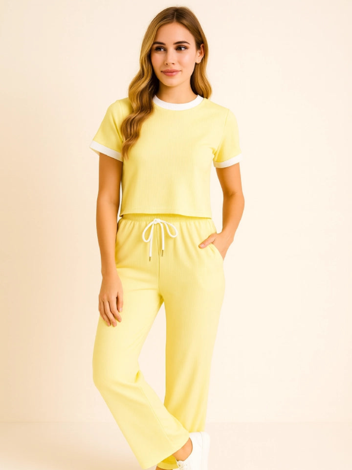 Contrast Trouser Set 🇬🇧