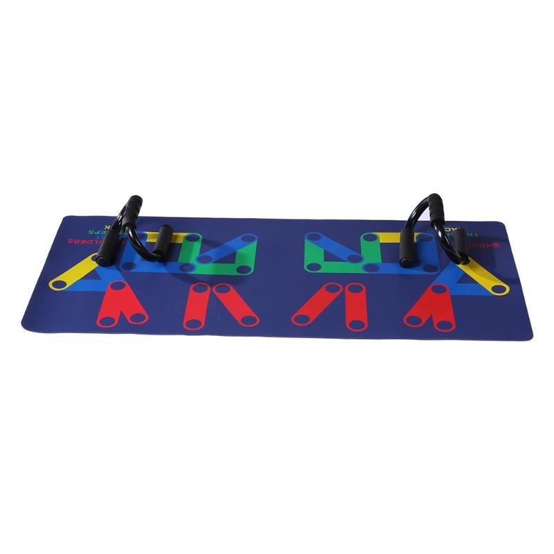 9 in 1 Push Up Rack Training Board ABS abdominal Muscle Trainer Sports Home Fitness Equipment for body Building Workout Exercise 🇨🇳