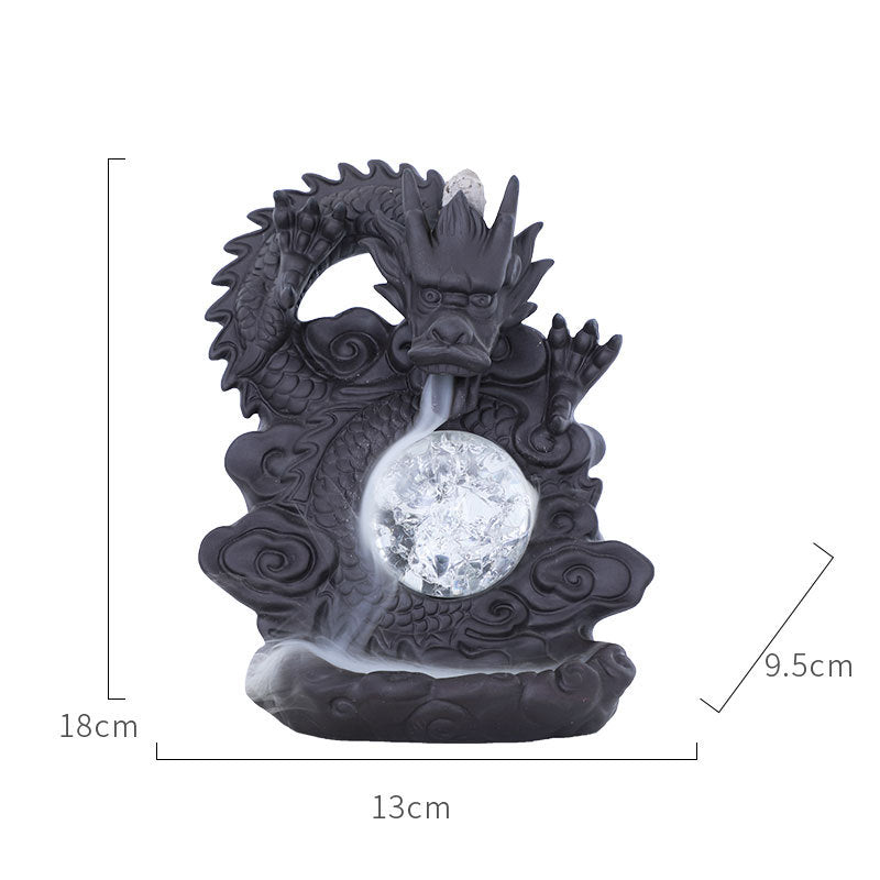 Dragon Playing Beads Sandalwood Aromatherapy Ornaments 🇨🇳
