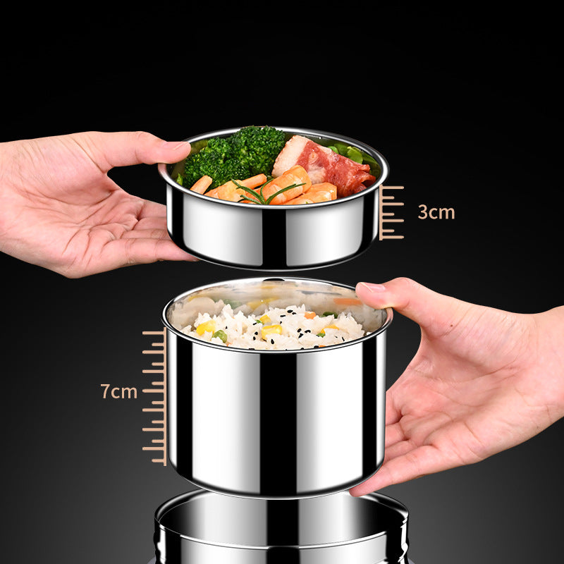 Double layer portable insulated lunch box thermostatic pot 🇨🇳