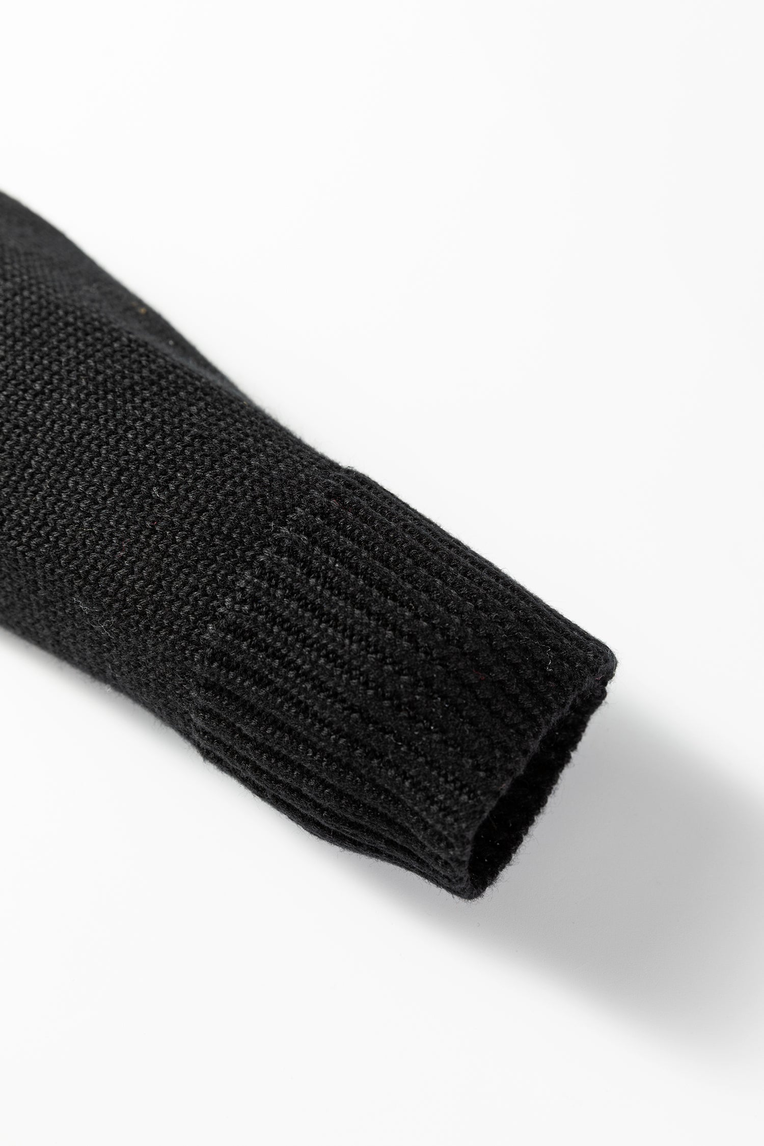 Black Merry Colorful Dot Detail Christmas Drop Shoulder Sweater 🇺🇸