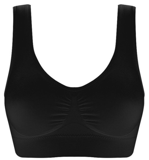 Women Yoga Tank Tops  Sports Bra Workout Fitness Running Crop Top 🇨🇳