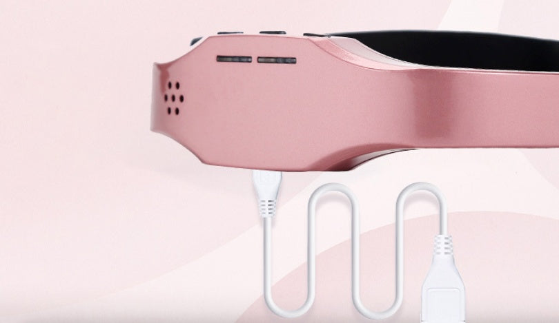 Head Massager Wireless Stress Relief Brain Massage Helmet Unisex Sleep Therapy Device 🇨🇳