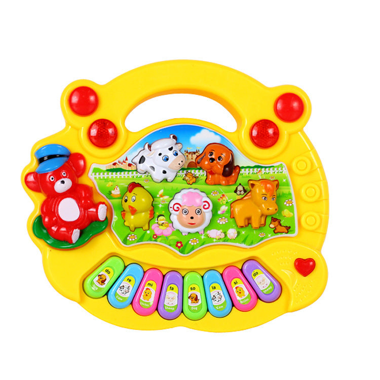 Educational Toys Farm Animal Keyboard Musical Instrument Child Baby Toys 🇨🇳
