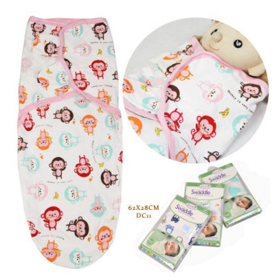 Cotton baby baby wrapped towel, cartoon baby sleeping bag, anti startled baby and baby products 🇨🇳