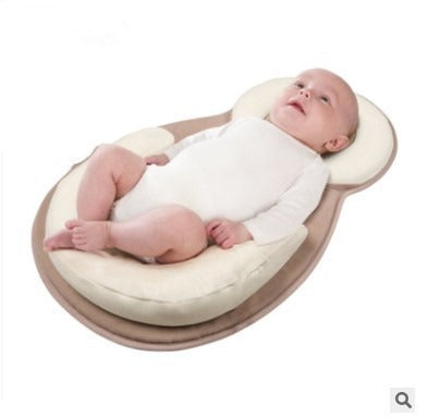 Baby Pillows for Sleeping,Baby Snuggle Nest Sleeper Lounger with Soft&Breathable Head Support Pillow 🇨🇳