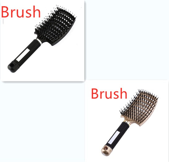 Detangler Bristle Scalp Massage Hair Brush Comb 🇨🇳