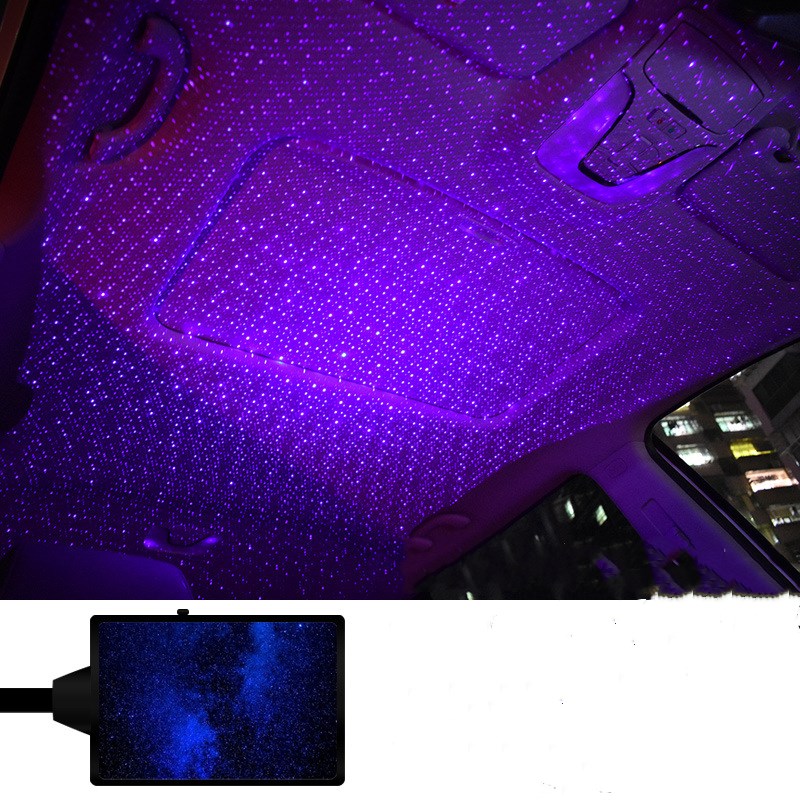 Star Light Projector Party Lights USB LED Light Interior Lighting LED Interior Car Lights Starry Sky Galaxy Night Lights 🇨🇳