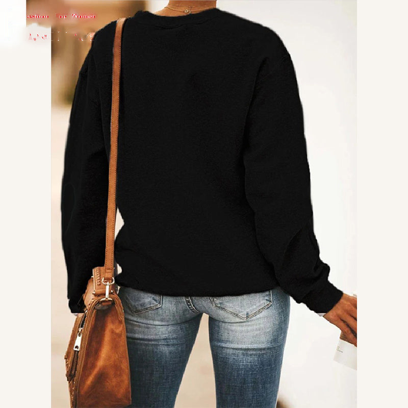 Halloween print sweatshirt 🇨🇳