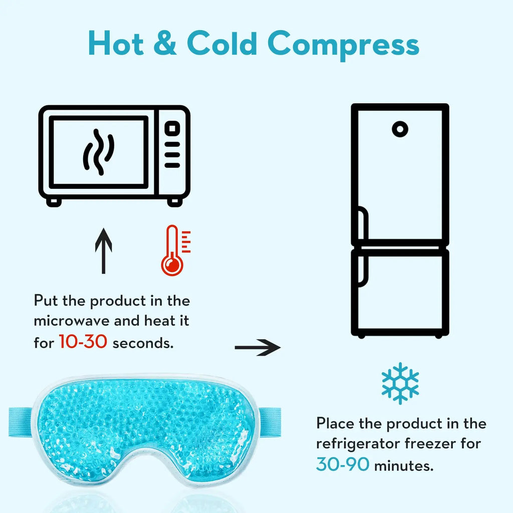 Cooling Eye Mask with Gel Bead (Reusable) 🇨🇳