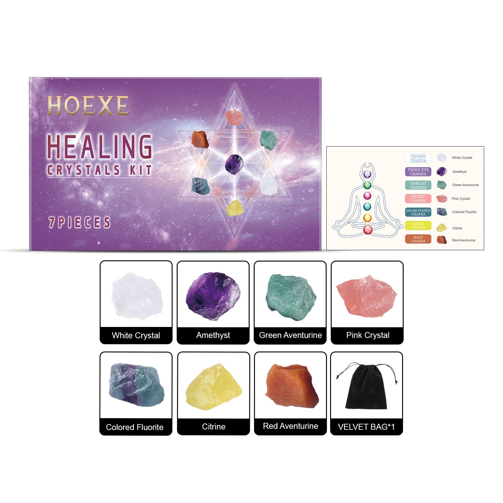 Healing Crystals Kit 🇨🇳