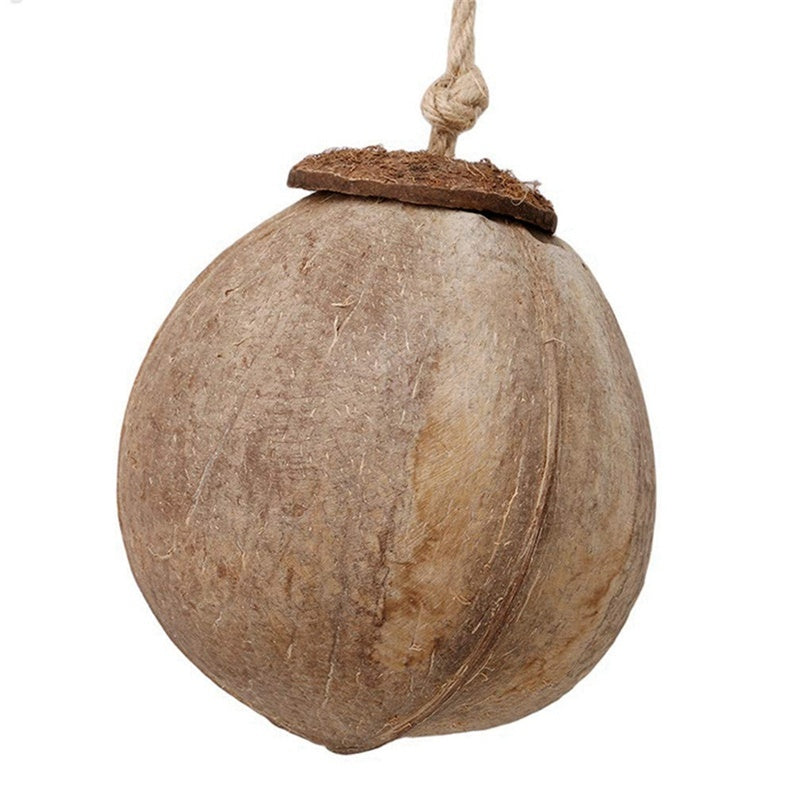 Natural coconut shell bird nest 🇨🇳