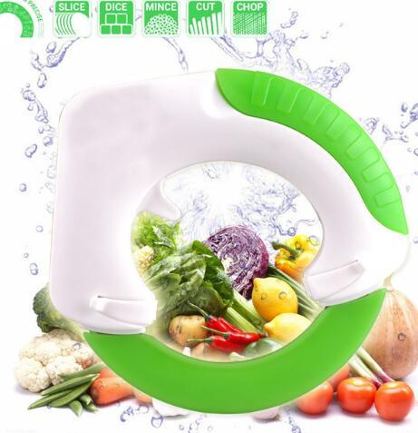 Rolling Knife Circular Kitchen Cutter with Hanging Hook 🇨🇳