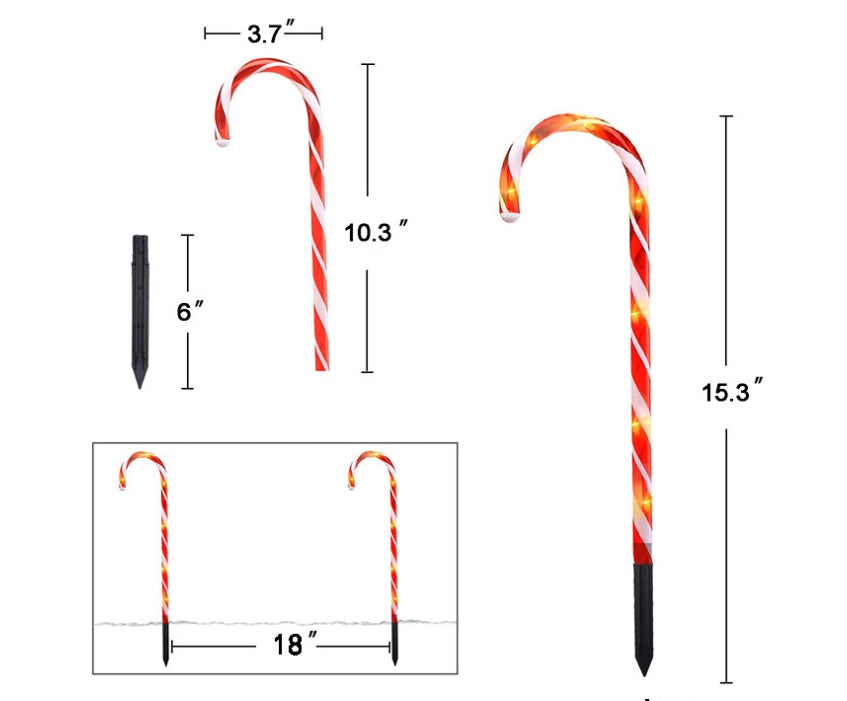 Candy Christmas tree decoration lights 🇨🇳