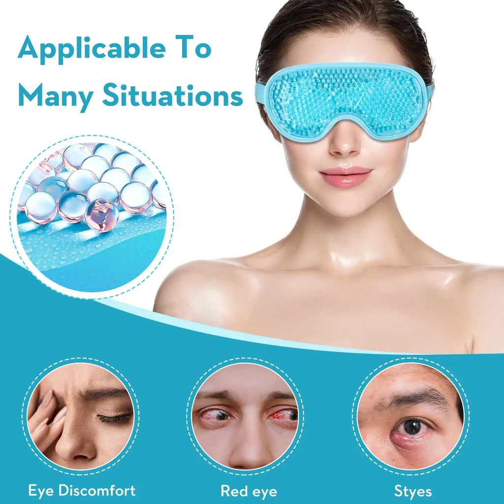 Cooling Eye Mask with Gel Bead (Reusable) 🇨🇳