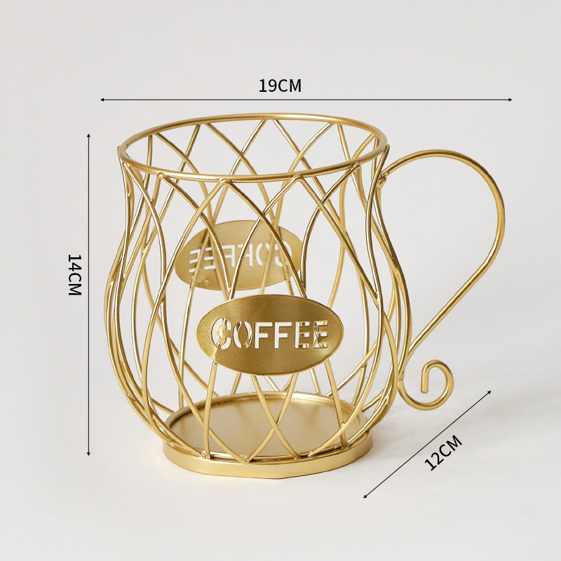 Desktop Nordic Style Coffee Capsule Storage 🇨🇳