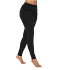 Pack hip side pleated skirt fake two leggings skirt 🇨🇳