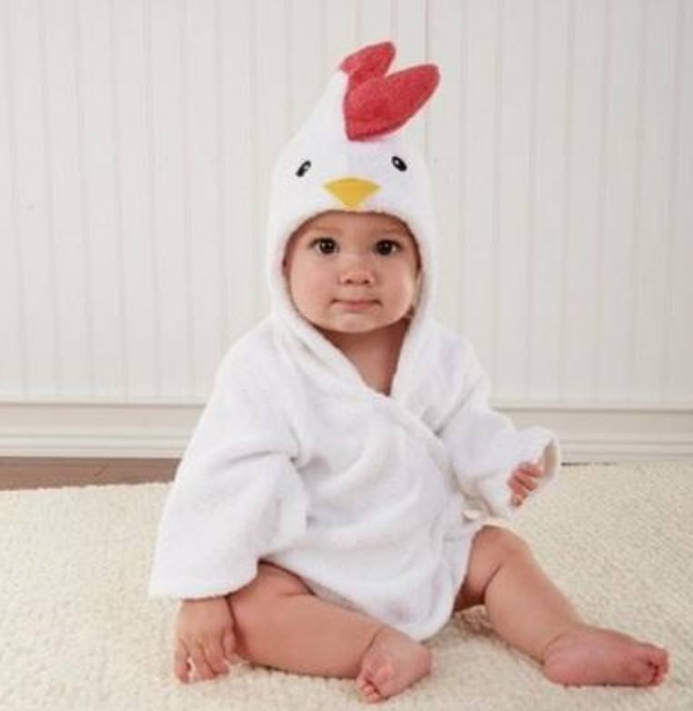 Cartoon Cute Animal Modeling Baby Bath Towels Baby Bathrobes Cotton Children's Bathrobes Baby Hooded 🇨🇳