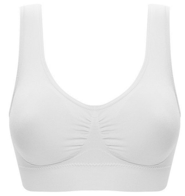 Women Yoga Tank Tops  Sports Bra Workout Fitness Running Crop Top 🇨🇳