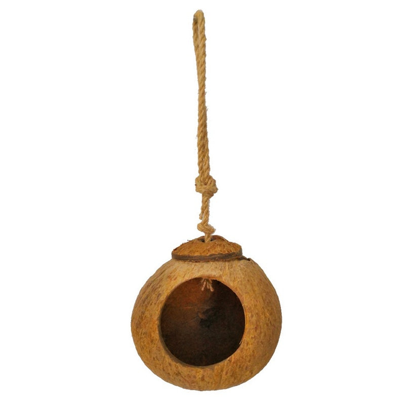 Natural coconut shell bird nest 🇨🇳