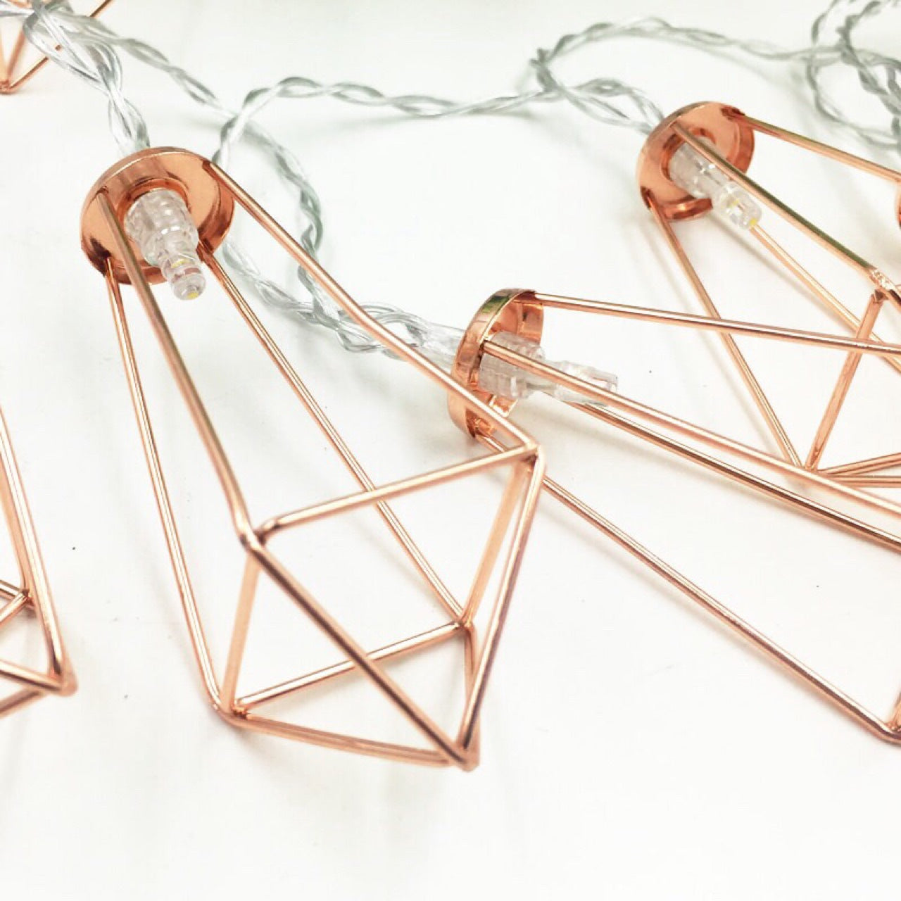 Wrought iron water diamond hour light string 🇨🇳