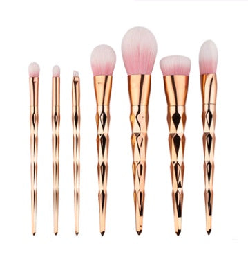 7 makeup brushes, makeup tools, diamond makeup brush foundation brush 🇨🇳