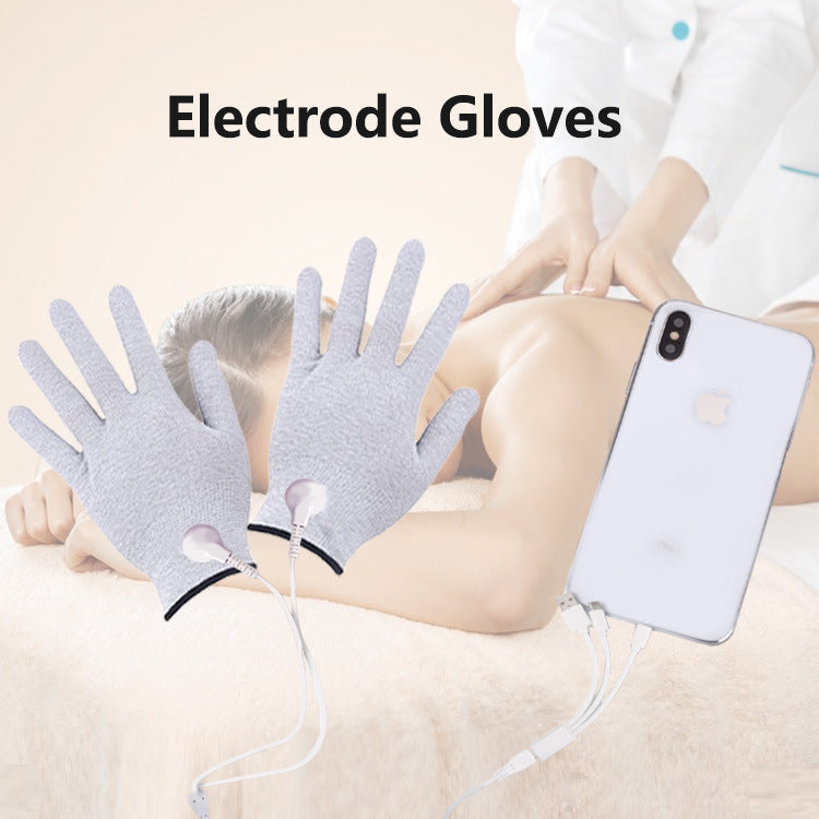 Health Micro-Current Meridian Gloves Massager 🇨🇳