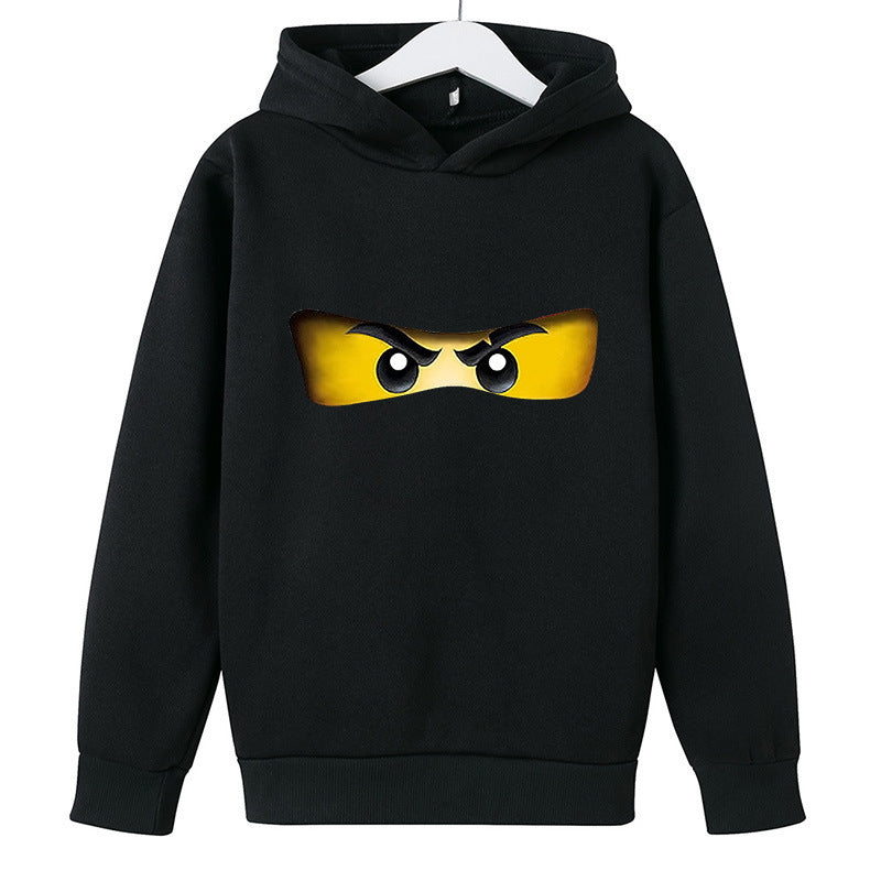 Fun Print Sports Kids Pullover 🇨🇳