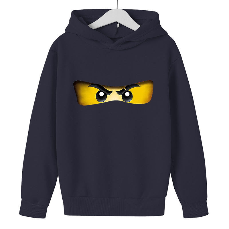 Fun Print Sports Kids Pullover 🇨🇳