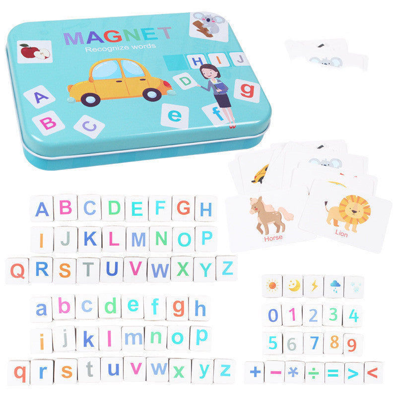 Early Baby Learning Education Toys Magnetic Letters And Numbers For Kids Set 🇨🇳