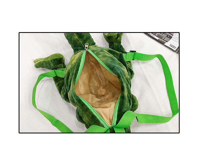 Creative 3D Dinosaur Backpack for Children Cartoon Animal Plush Dinosaurs Bag Cute Funny Parent-child Bags for Girl Boys 🇨🇳