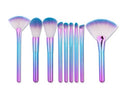 9 sets of make-up brush cover brush makeup brush suit cylinder fan eye brush powder paint 🇨🇳