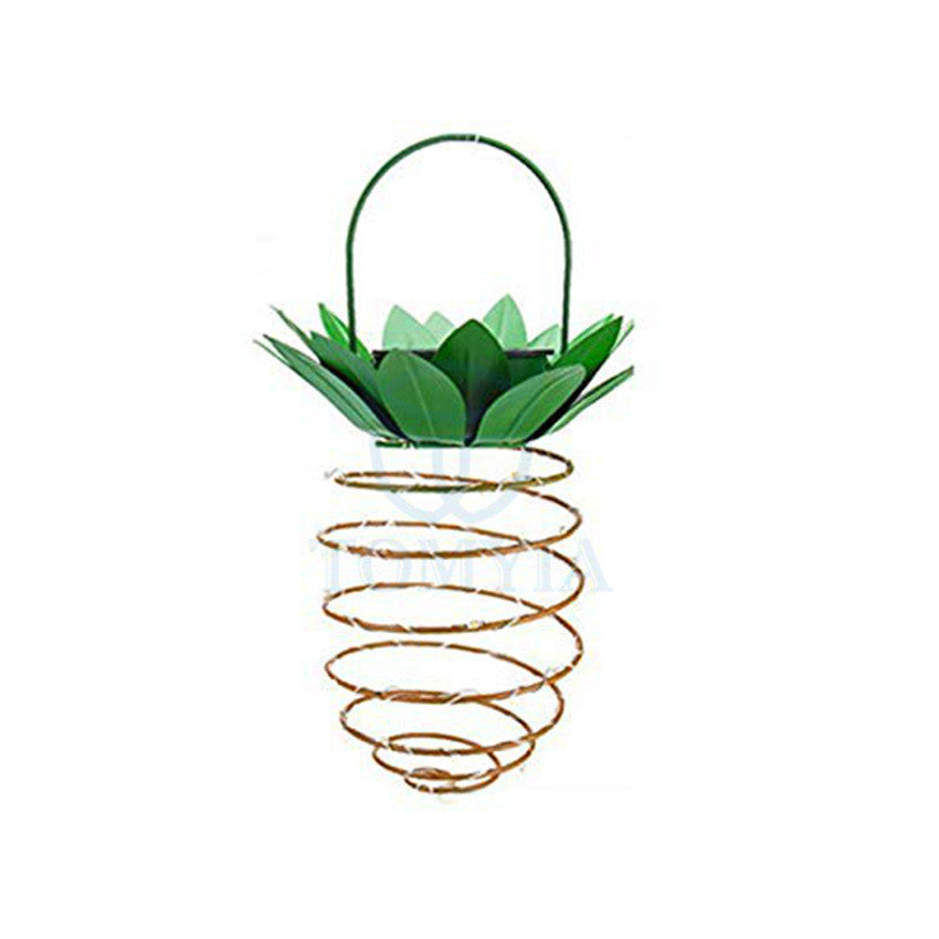 Outdoor Waterproof Garden Pineapple Solar Lights Path Lights Hanging Fairy Lights 🇨🇳