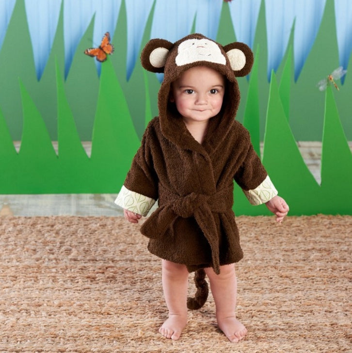 Cartoon Cute Animal Modeling Baby Bath Towels Baby Bathrobes Cotton Children's Bathrobes Baby Hooded 🇨🇳