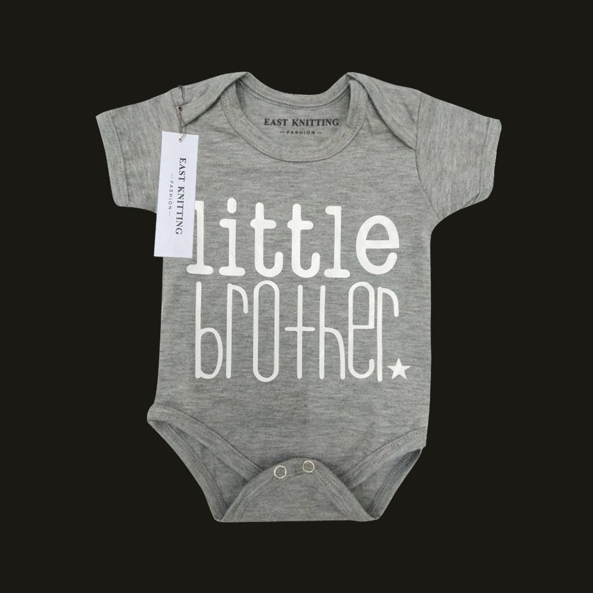 Sisters And Brothers English Printed Kids Short Sleeve 🇨🇳